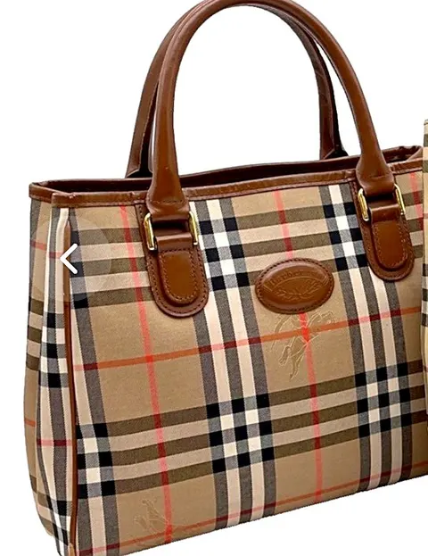 Burberry Canvas Tote